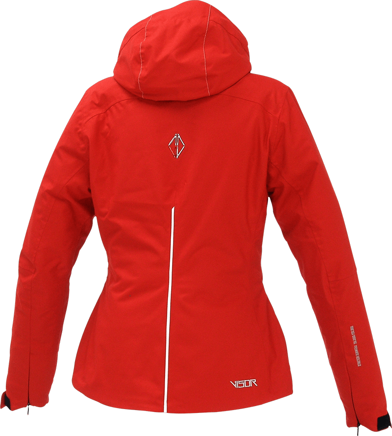 Women Pure Jacket red back