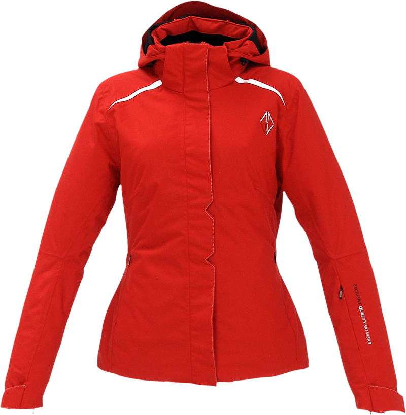 Women Pure Jacket red front
